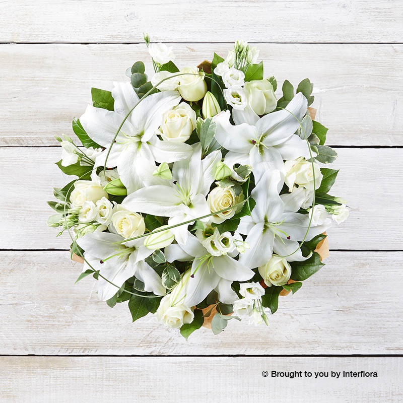 Wonderfully White Sympathy Hand tied