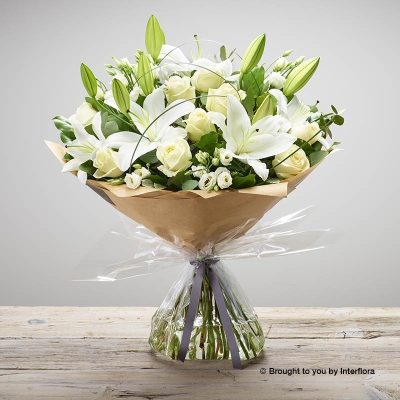 Wonderfully White Sympathy Hand tied